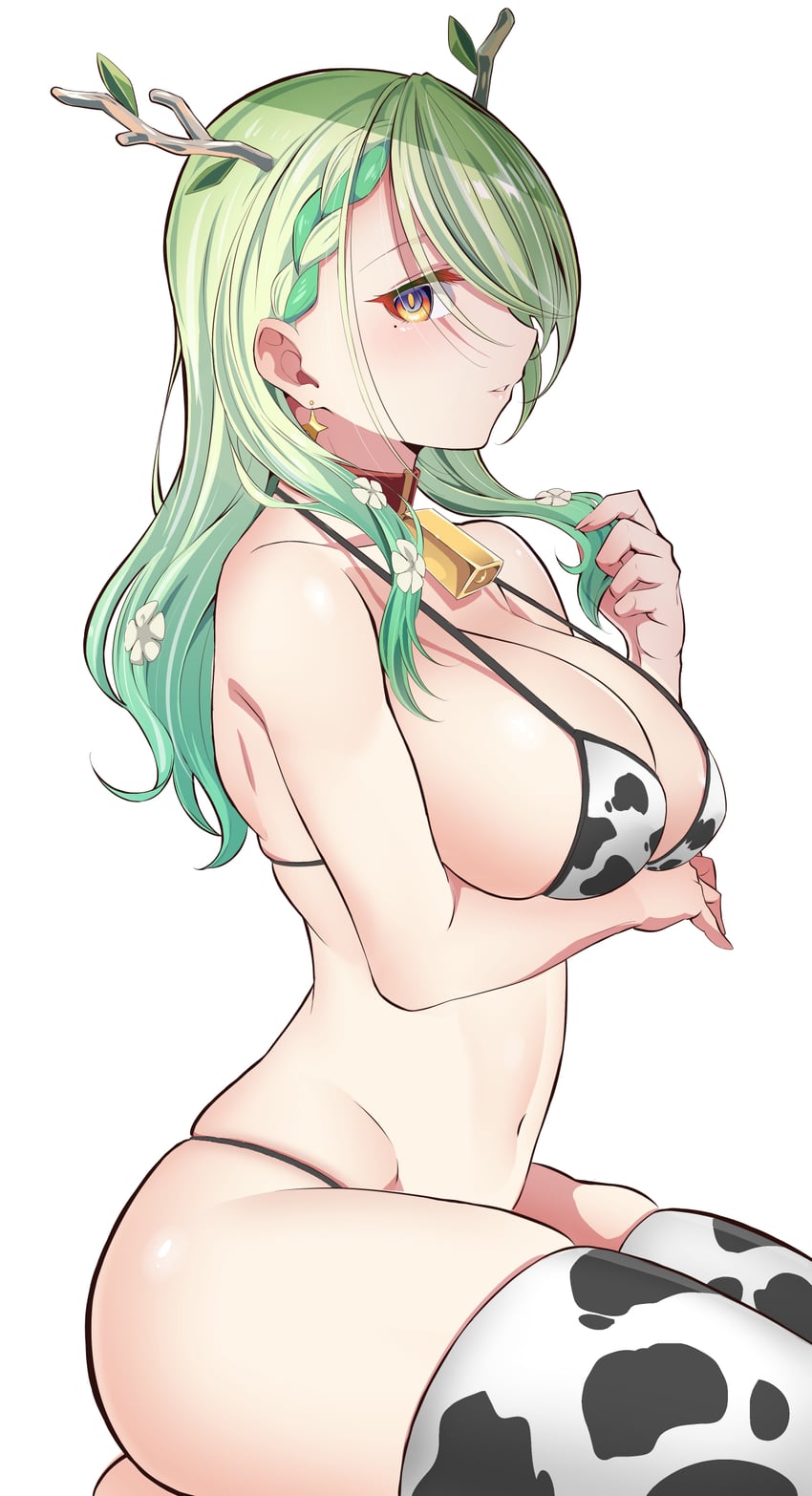 ceres fauna (hololive and 1 more) drawn by awakoto_(awakotoya)