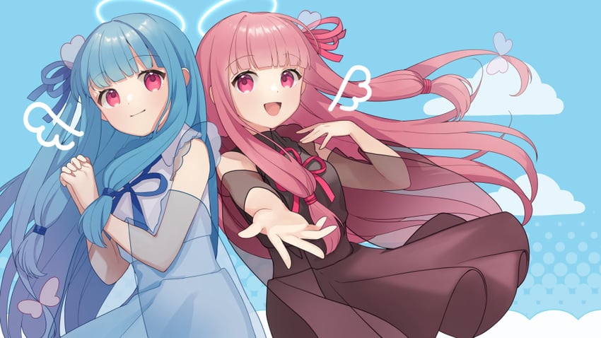 kotonoha akane and kotonoha aoi (voiceroid) drawn by binchou_maguro