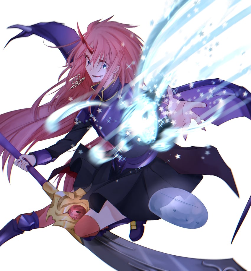 rimuru tempest and milim nava (tensei shitara slime datta ken) drawn by rin862230