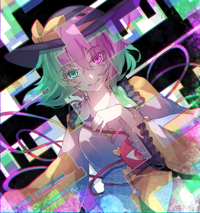 komeiji koishi and komeiji satori (touhou) drawn by chiroru_(cheese-roll)