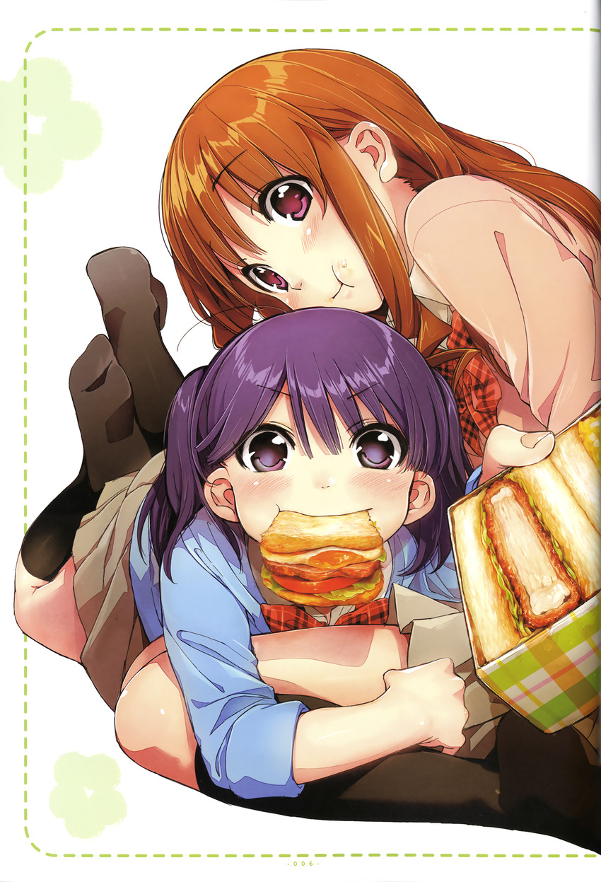 machiko ryou and morino kirin (koufuku graffiti) drawn by kawai_makoto