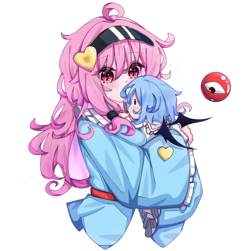 remilia scarlet and komeiji satori (touhou) drawn by gaosuhuancun