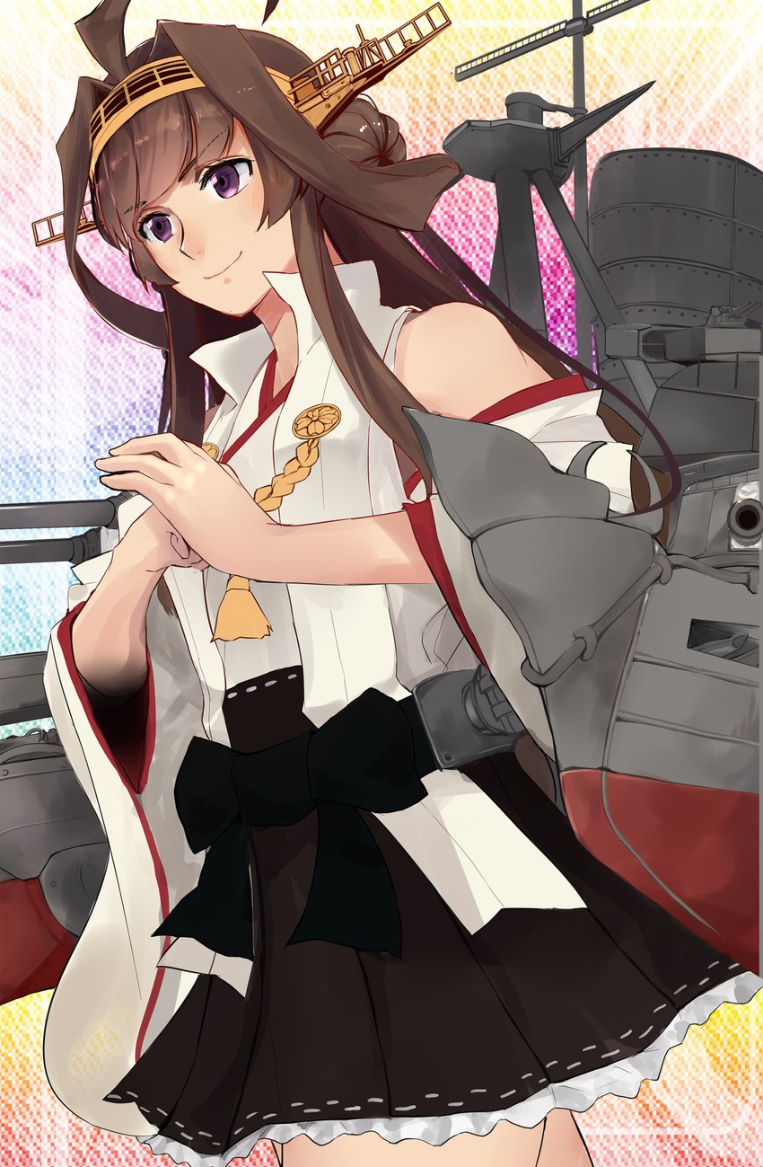 kongou and kongou kai ni (kantai collection) drawn by camel000