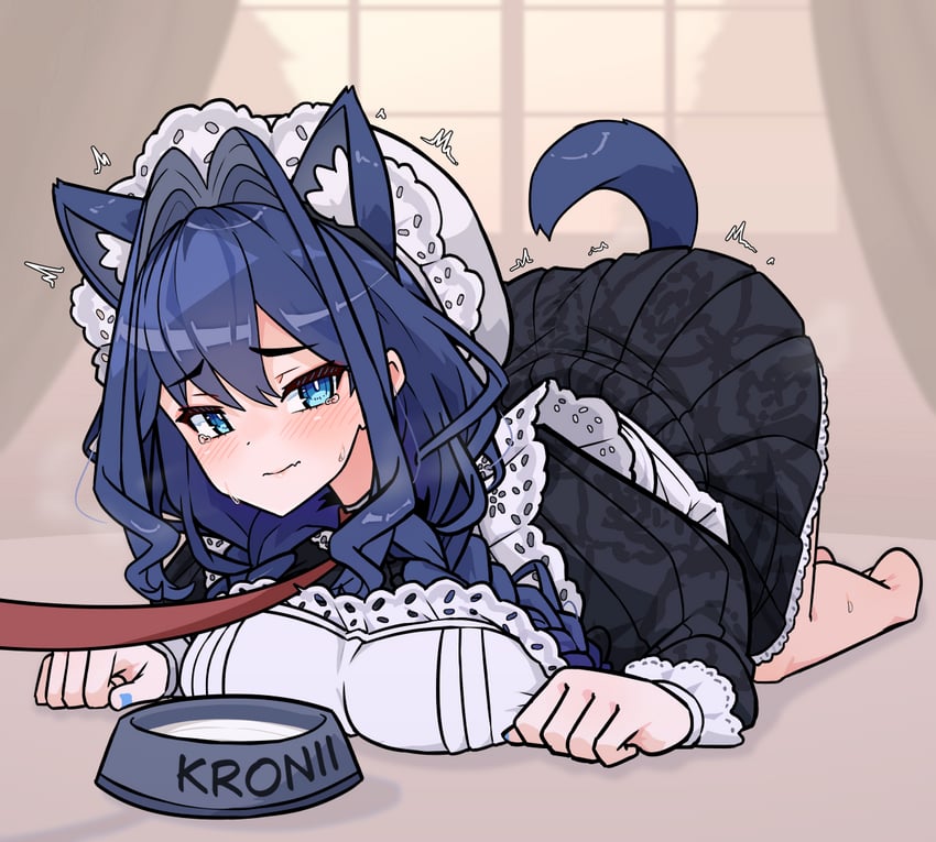 ouro kronii (hololive and 1 more) drawn by moral_cacoethes