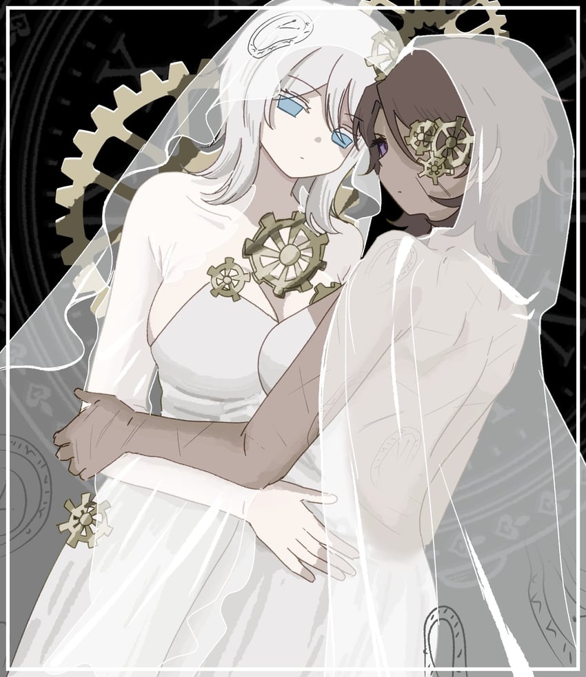 faust and heathcliff (project moon and 1 more) drawn by ngancurindunia