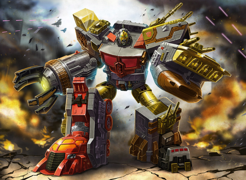 omega supreme (transformers and 2 more) drawn by yasukuni_kazumasa