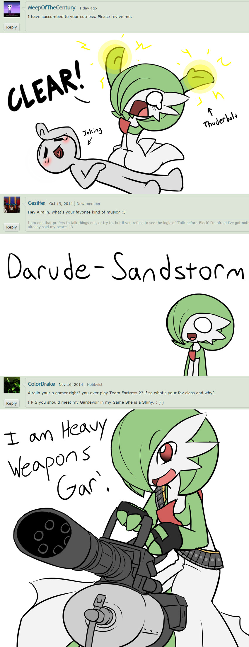 gardevoir, heavy, and airalin (pokemon and 1 more) drawn by rakkuguy