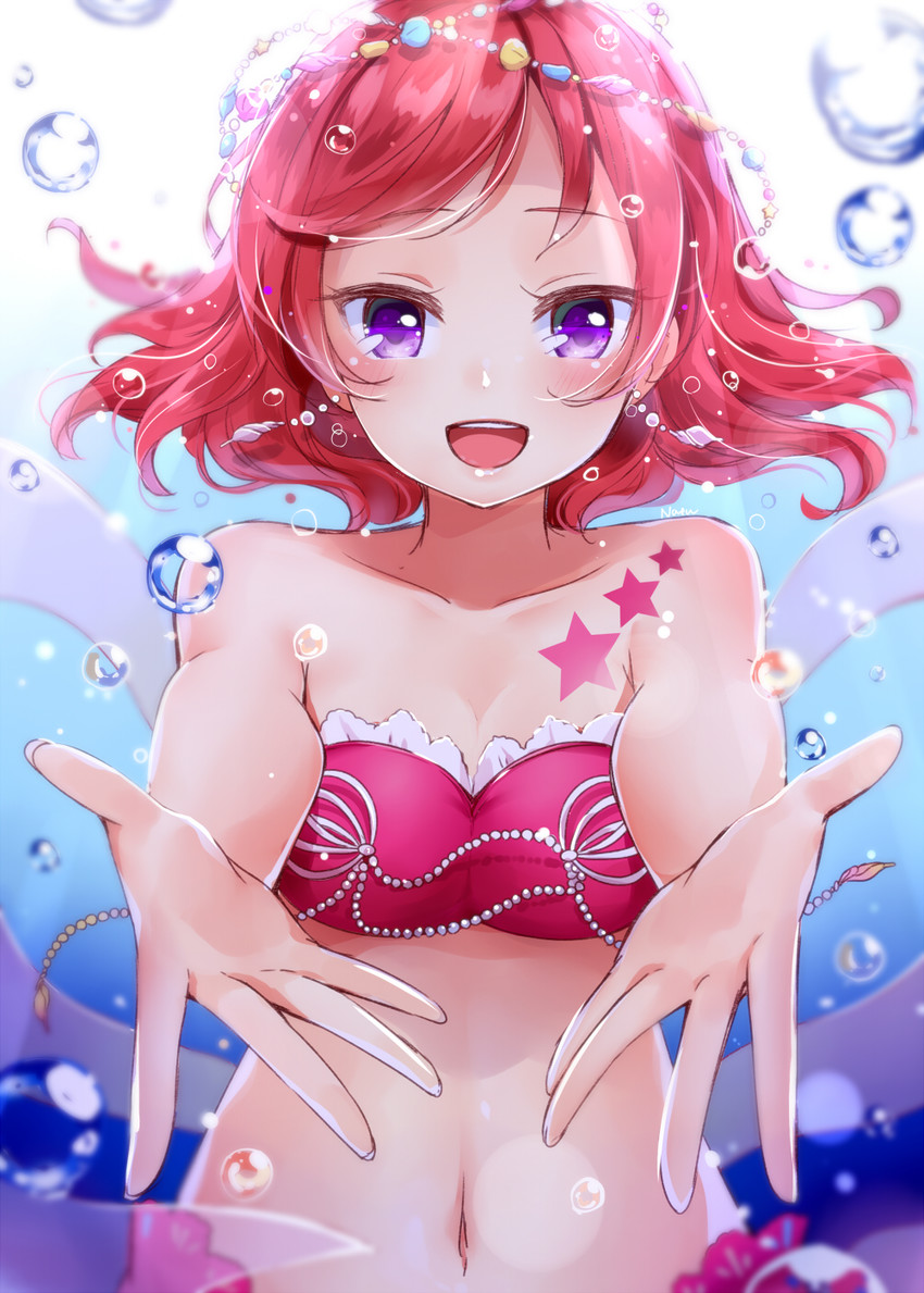 nishikino maki (love live! and 1 more) drawn by hazuki_natsu