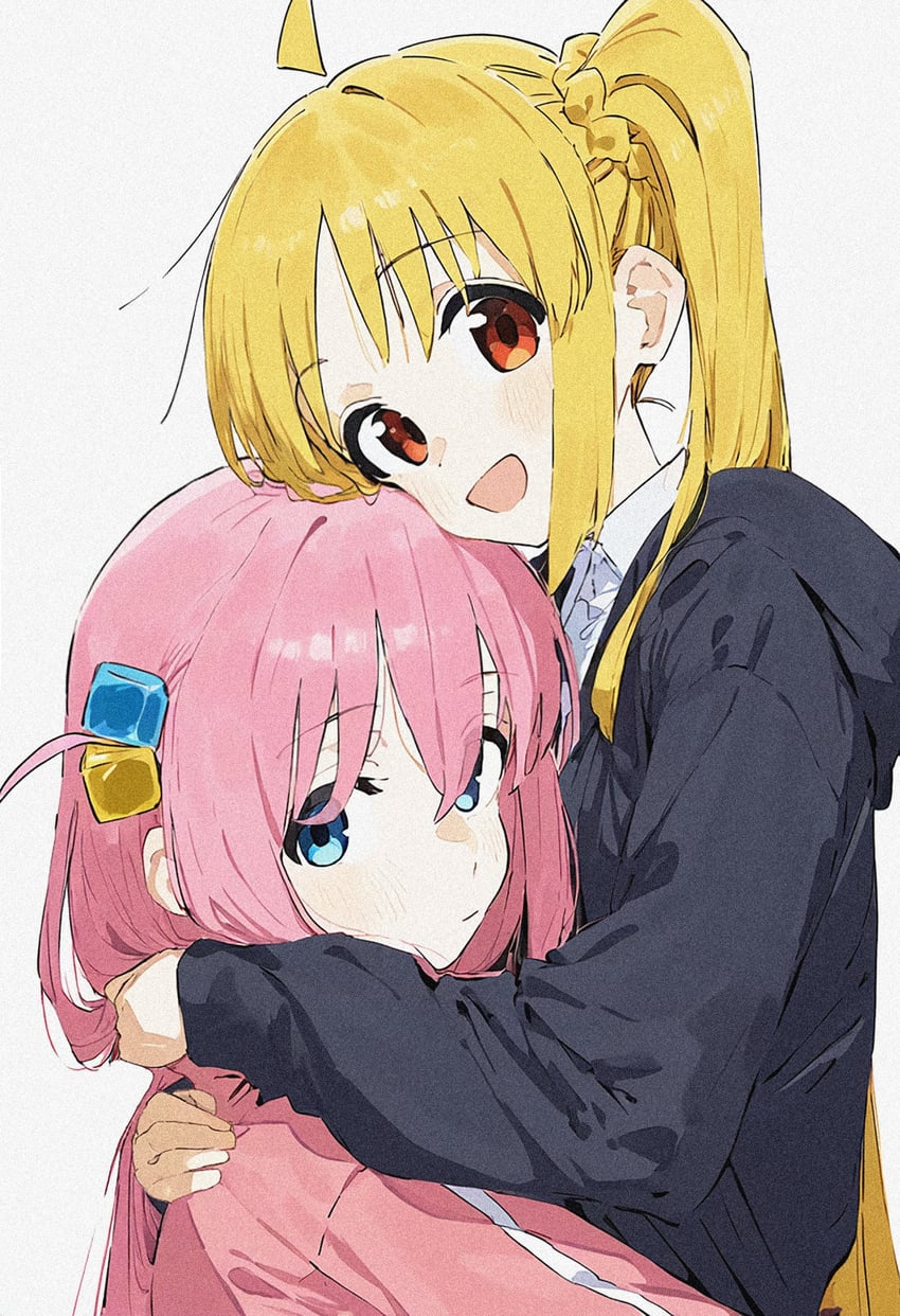 gotoh hitori and ijichi nijika (bocchi the rock!) drawn by shark_lj