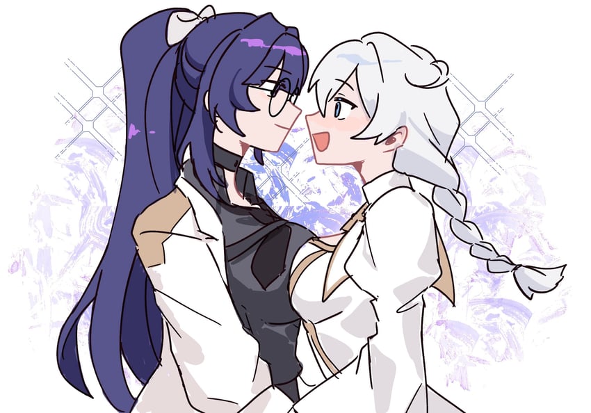 kallen kaslana and mei (honkai and 1 more) drawn by mizilone