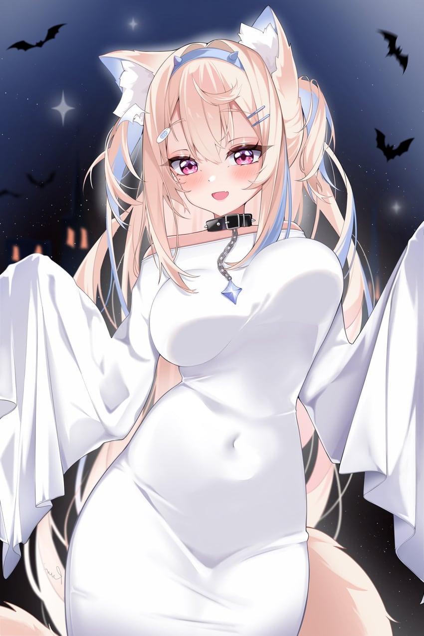 fuwawa abyssgard (hololive and 1 more) drawn by ruri_(kitsuwi)