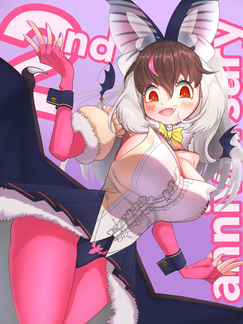 brown long-eared bat (kemono friends and 1 more) drawn by abb2229