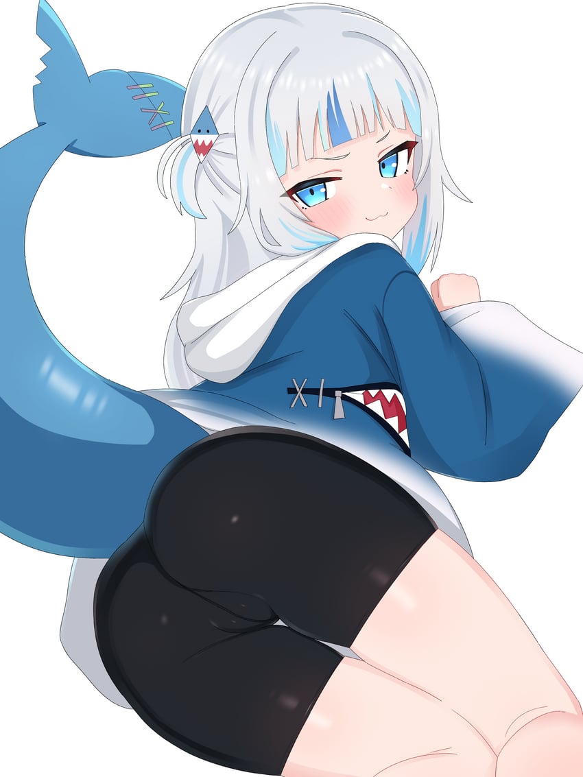 gawr gura (hololive and 1 more) drawn by mingkozus