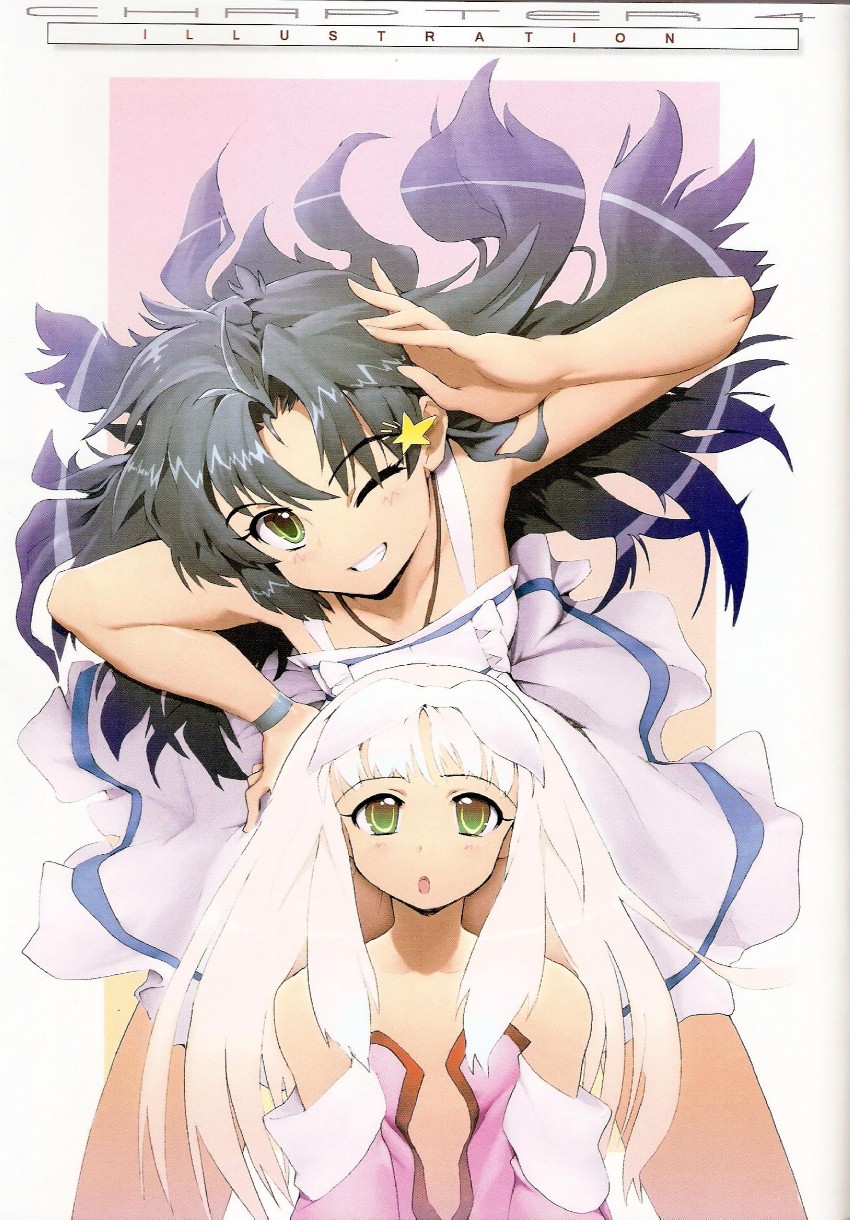 kutuna haruka and hilda rize (vanguard princess) drawn by sugeno_tomoaki