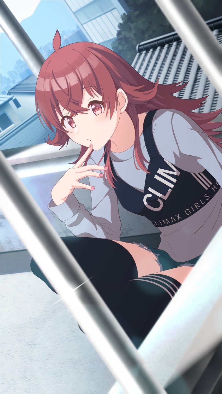 komiya kaho (idolmaster and 1 more) drawn by skybeat