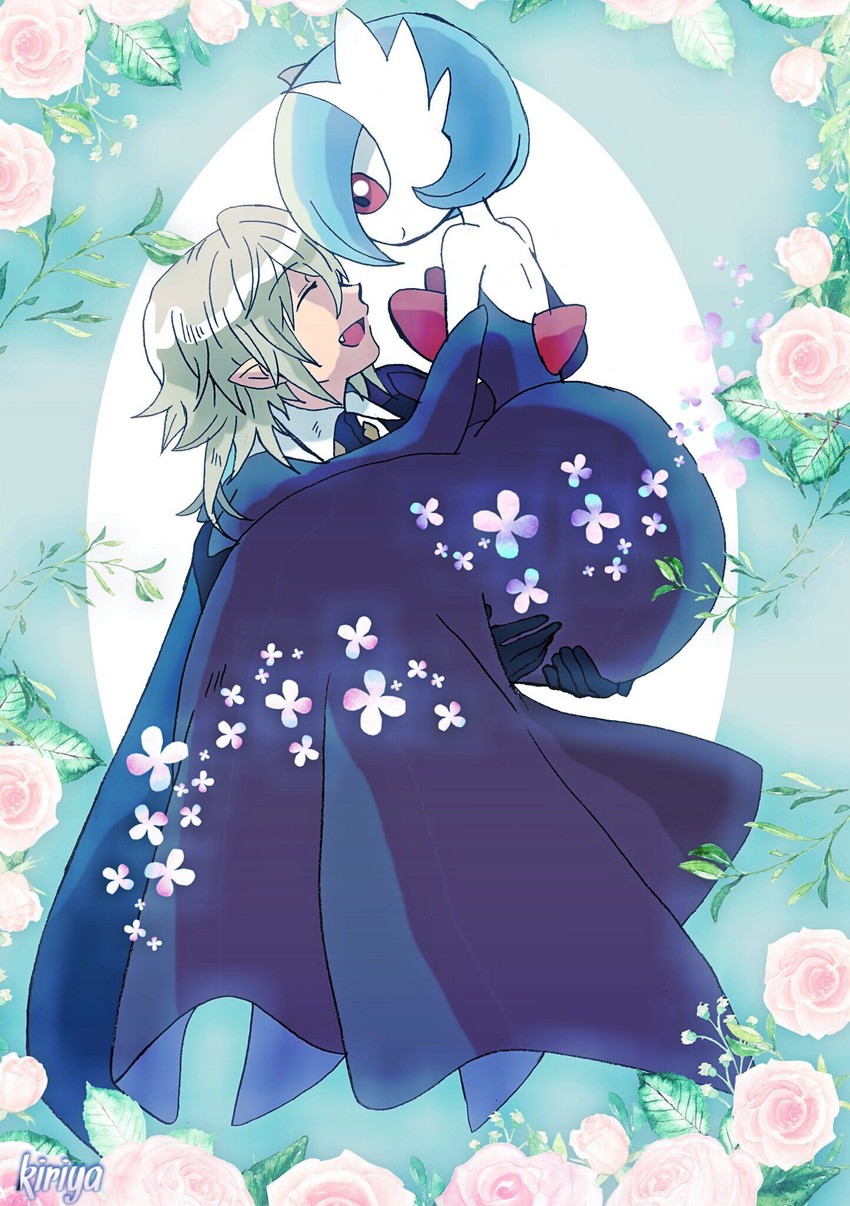 gardevoir and male corrin (pokemon and 3 more) drawn by kiriya_(552260)