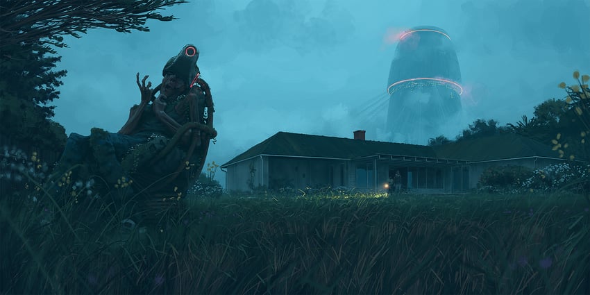 the electric state drawn by simon_stalenhag