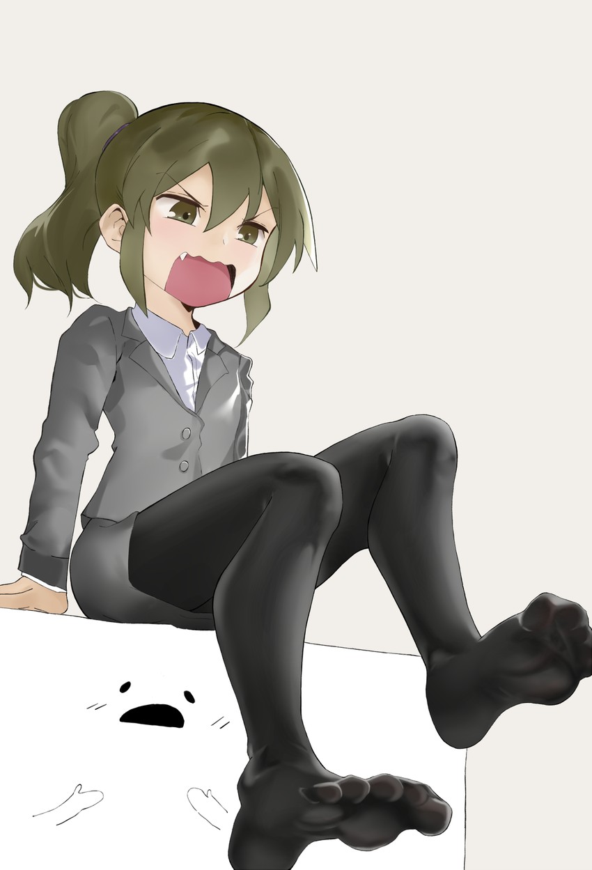 igarashi futaba and shiromanta (senpai ga uzai kouhai no hanashi) drawn by angrygentle