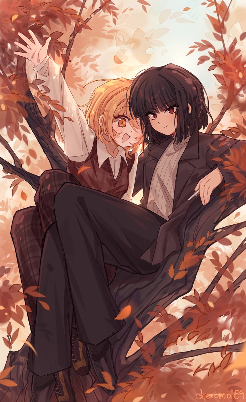 don quixote and ryoshu (project moon and 1 more) drawn by cheromo159