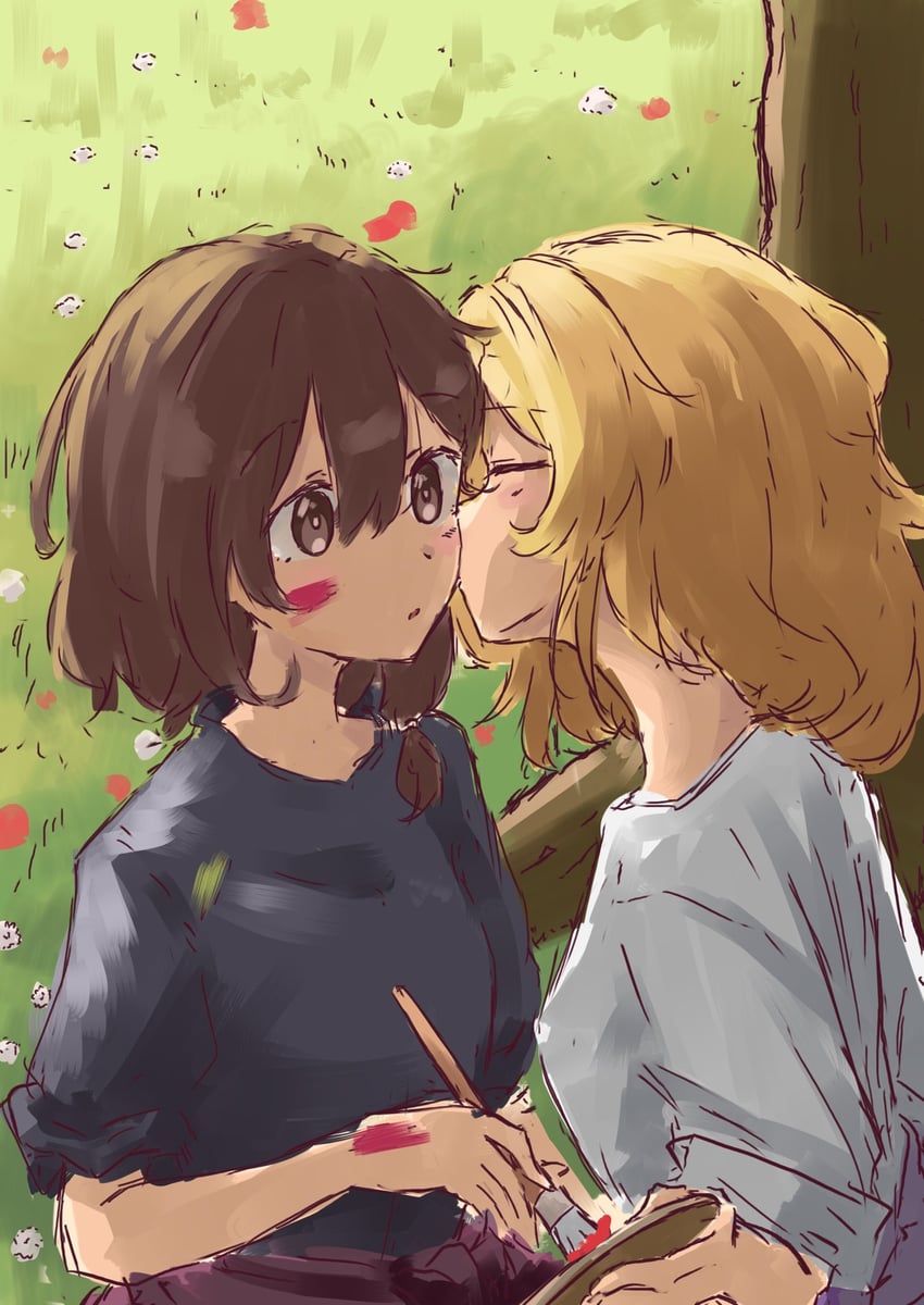 usami renko and maribel hearn (touhou) drawn by t-hou