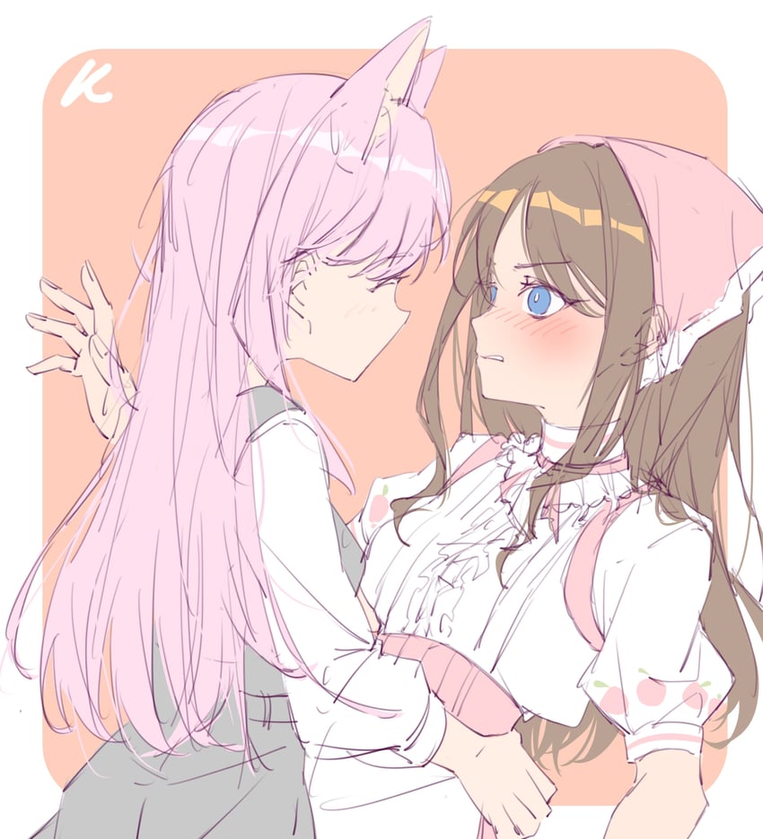 chihaya anon and nagasaki soyo (bang dream! and 1 more) drawn by kanato04249580