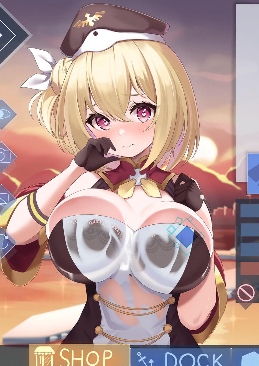 leipzig (azur lane) drawn by elegant_(sumisumi4268)