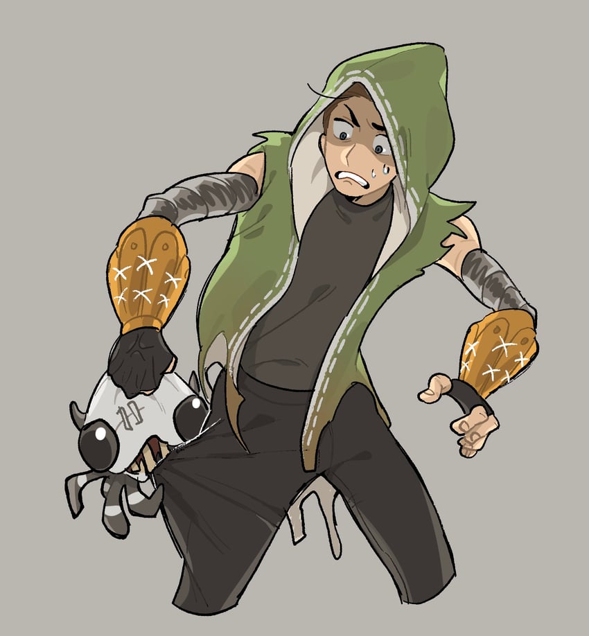 naib subedar and patroller (identity v) drawn by nuboragi