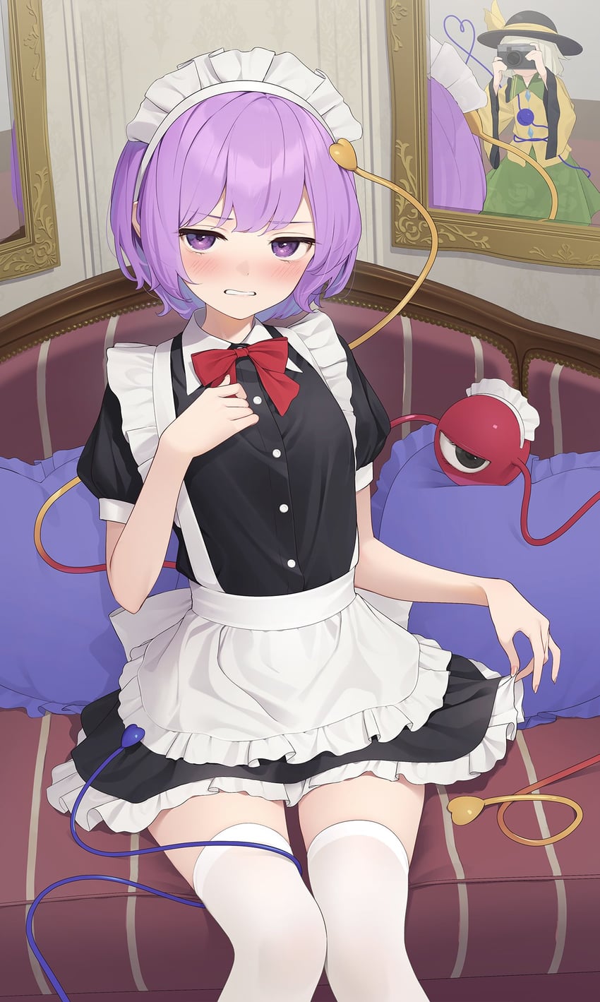 komeiji koishi and komeiji satori (touhou) drawn by kanpa_(campagne_9)