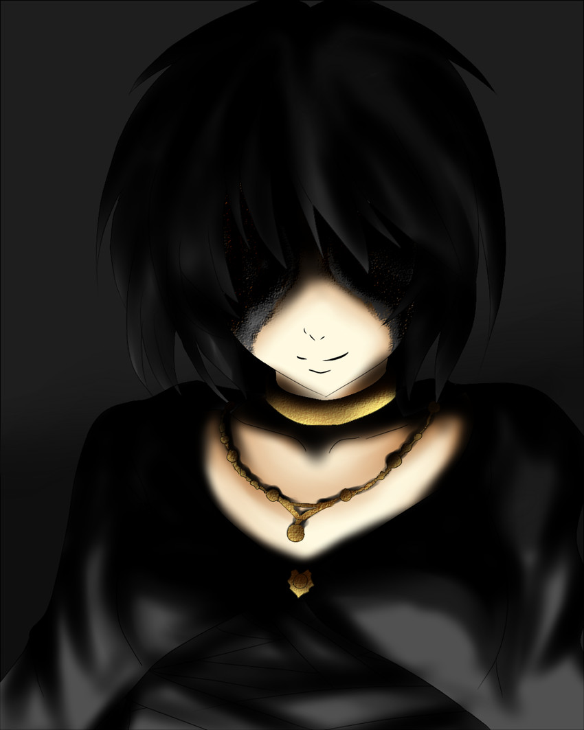 maiden in black (demon's souls) drawn by nobunaga1207