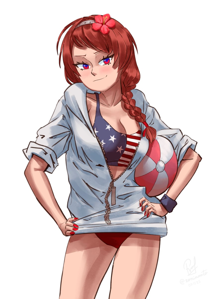 nevada, nevada kai, and nevada kai mod.2 (kantai collection) drawn by ron_(pixiv83091338)