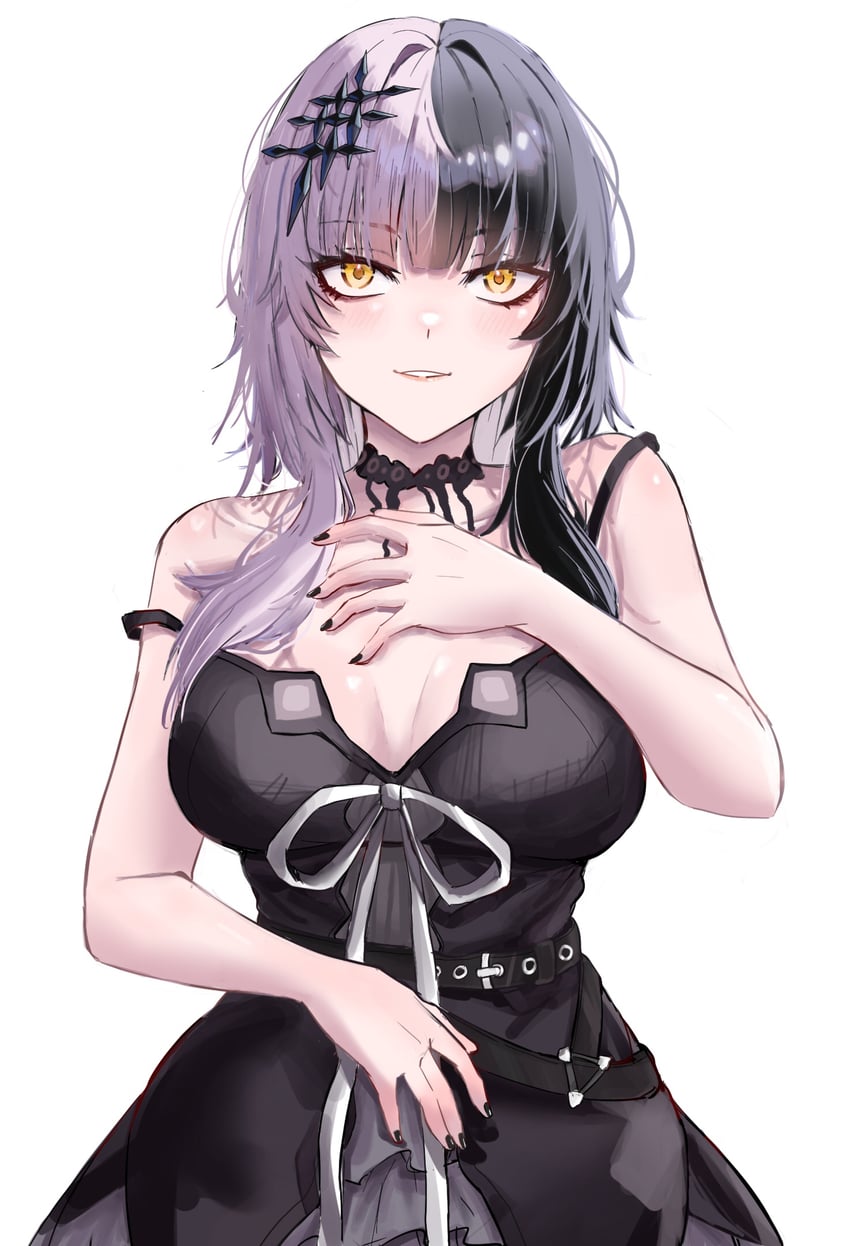 shiori novella (hololive and 1 more) drawn by blacken_(kirenosaki)
