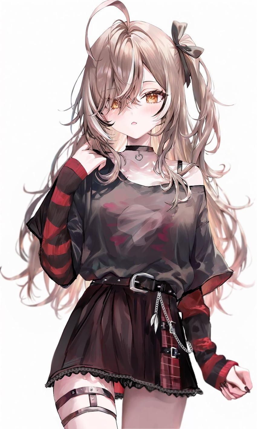 nanashi mumei (hololive and 1 more) drawn by aqwaau