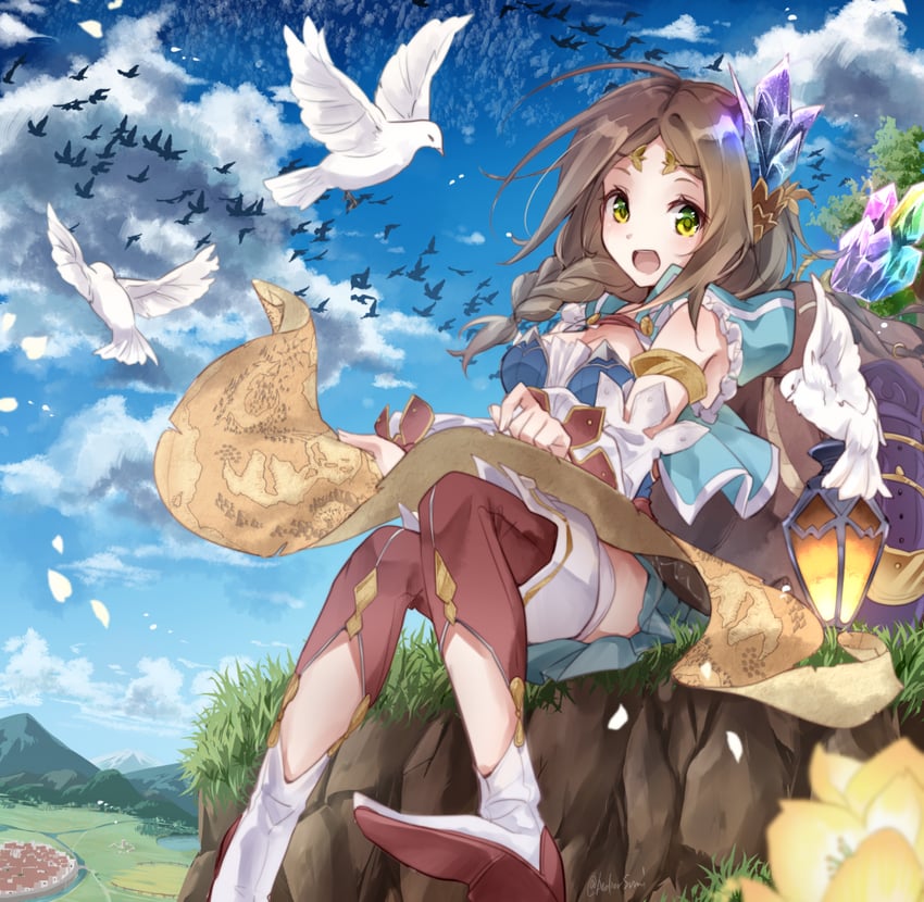 firis mistlud (atelier and 1 more) drawn by karasumi_(aiseec)