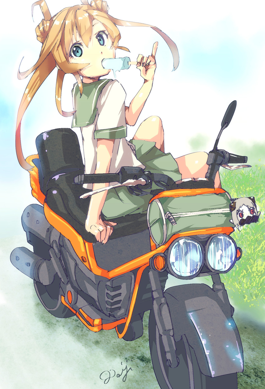 northern ocean princess and abukuma (kantai collection) drawn by satou_daiji