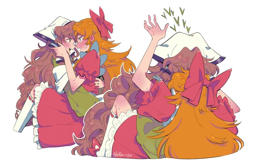 elise liedl and freya (little goody two shoes) drawn by le0niigo