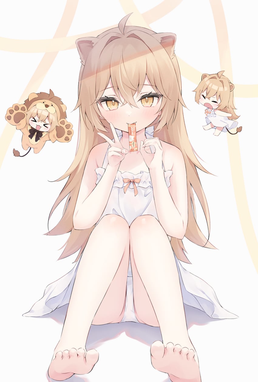 rurudo lion (indie virtual youtuber) drawn by nekomogu_(ch0_s2)