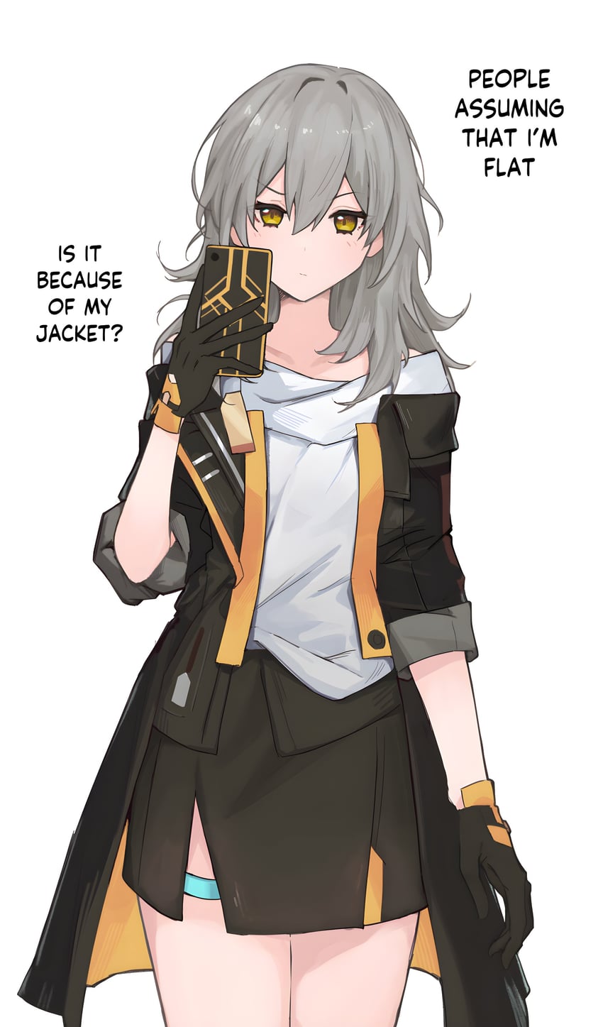 trailblazer and stelle (honkai and 1 more) drawn by kevinlim39