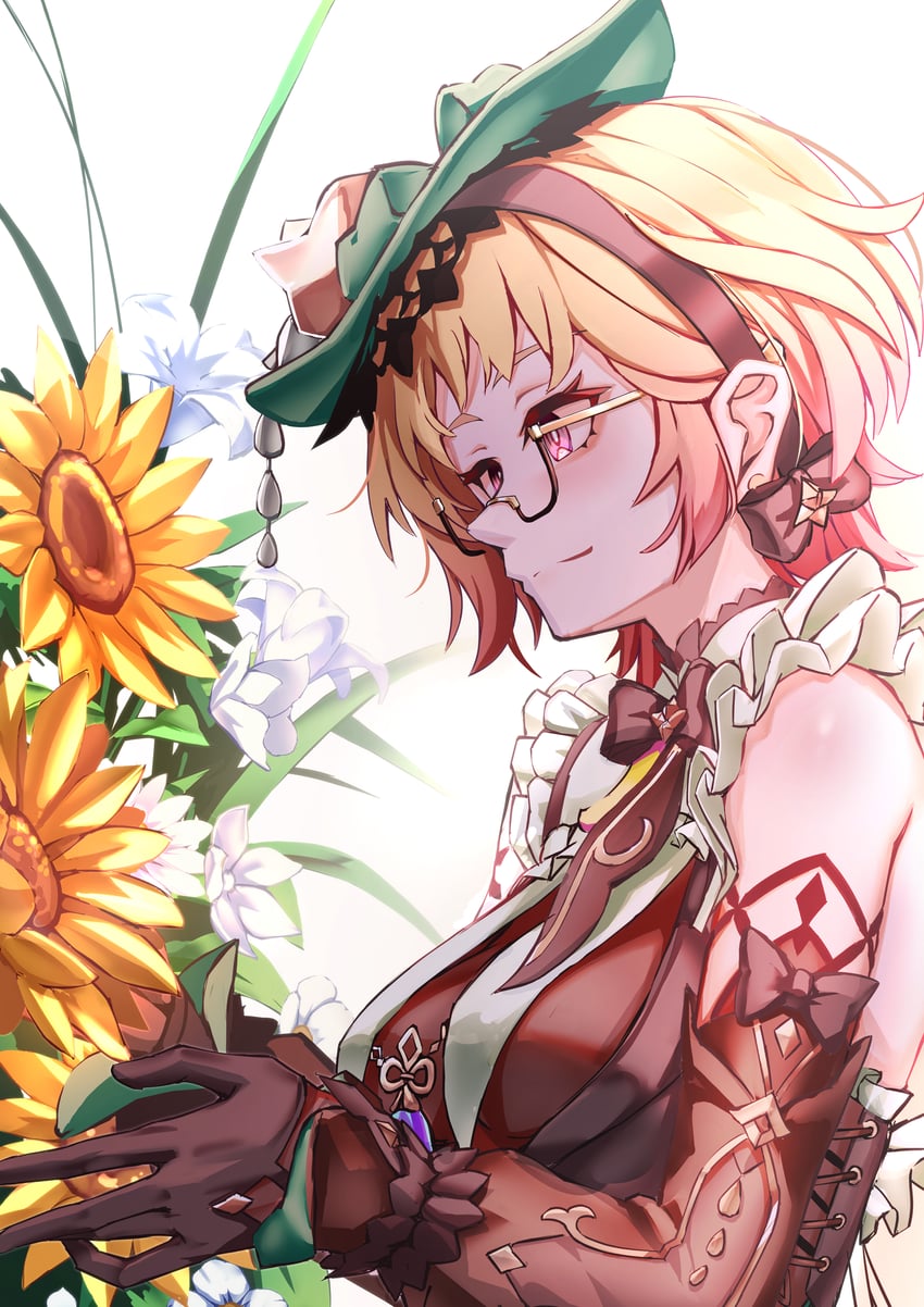 emilie (genshin impact) drawn by fall4592