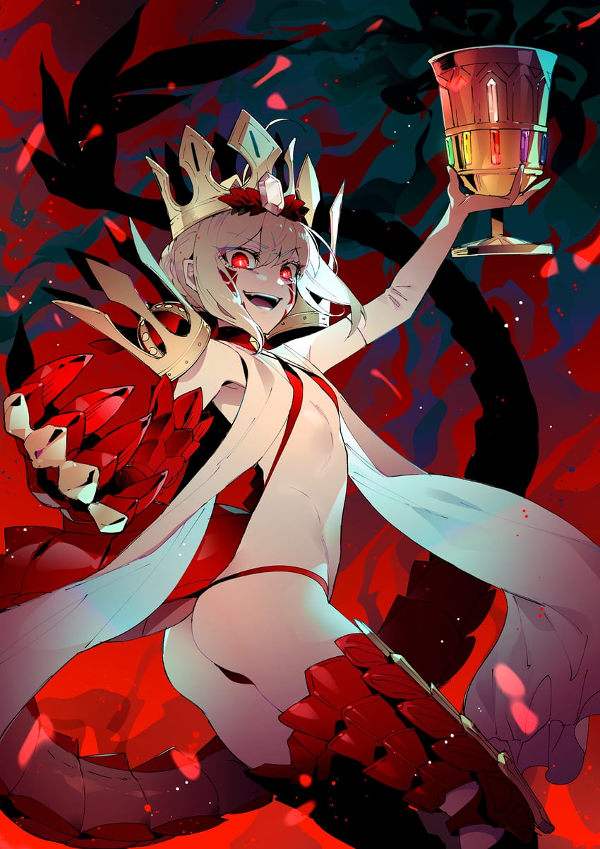 nero claudius and queen draco (fate and 2 more) drawn by koshiro_itsuki