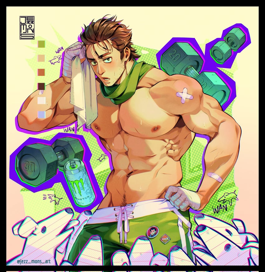 original drawn by jezz_mons_art