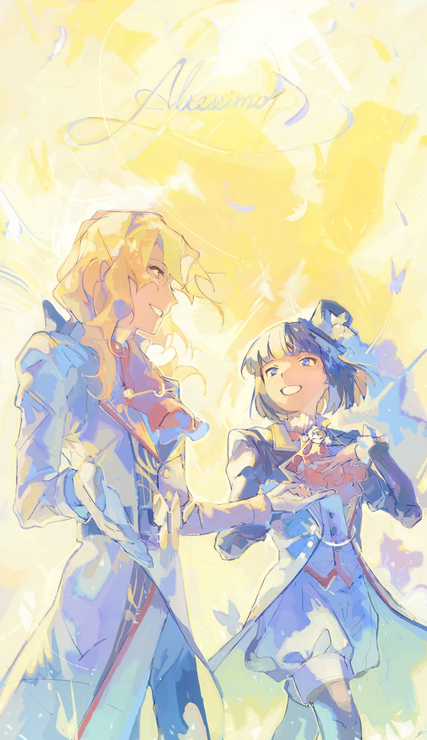 kagura rei and tsuzuki kei (idolmaster and 1 more) drawn by bio_l_oid
