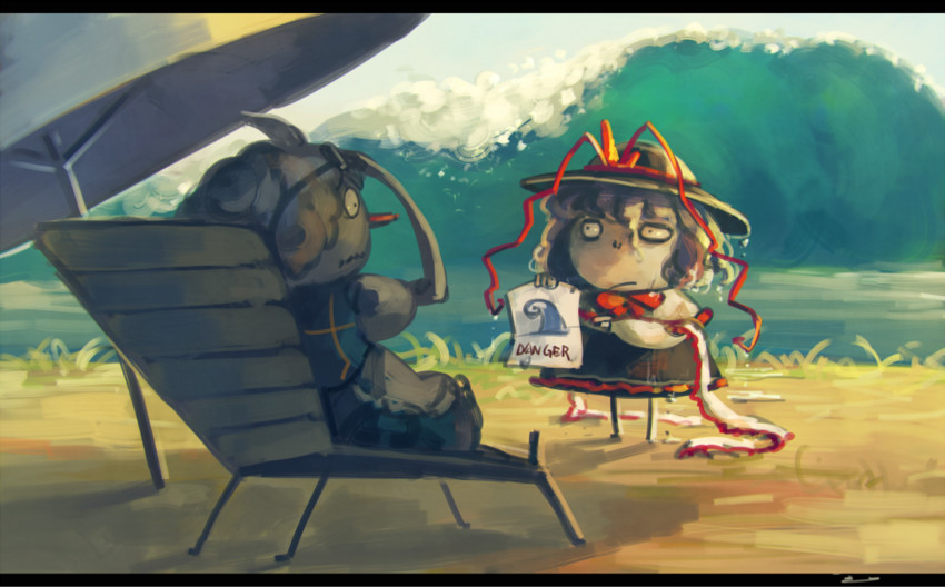 nagae iku and letty whiterock (touhou) drawn by koto_inari