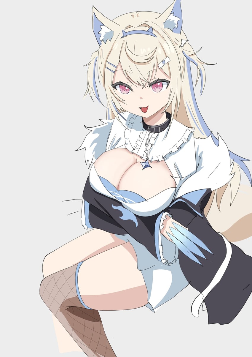 fuwawa abyssgard (hololive and 1 more) drawn by angelchama