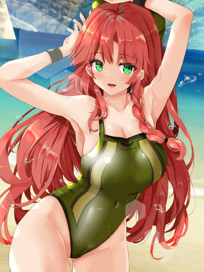 hong meiling (touhou) drawn by fujiko_(emnprmn)