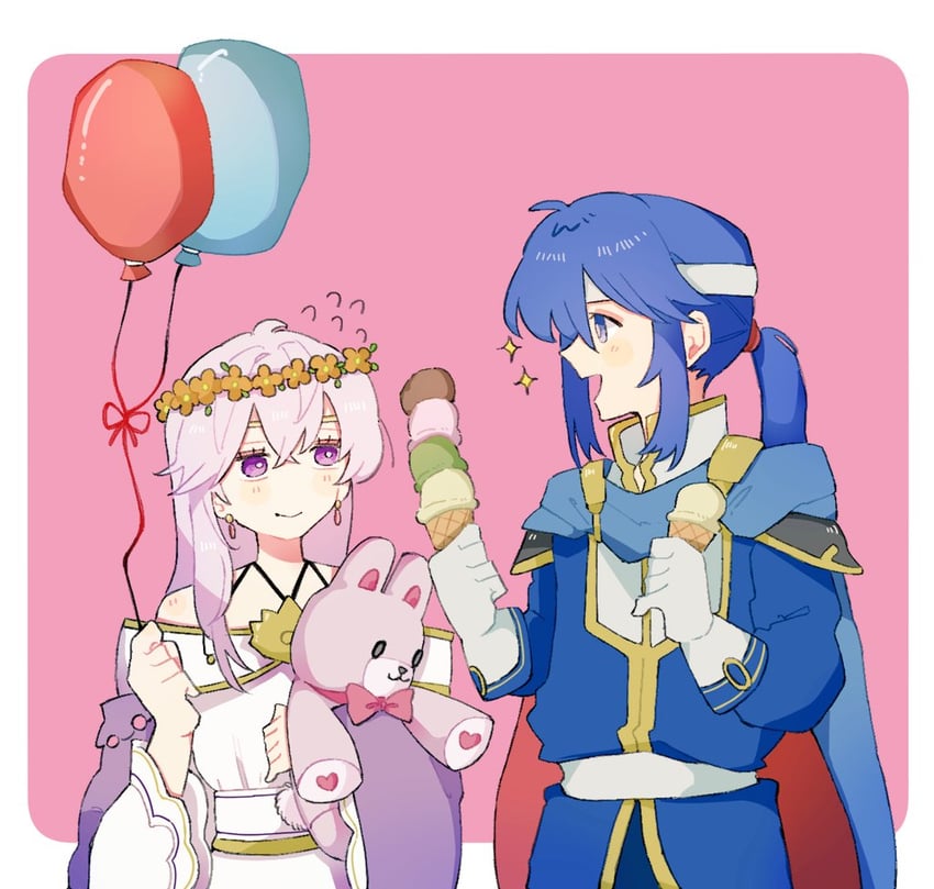 seliph and julia (fire emblem and 1 more) drawn by neeeeeeega_2025