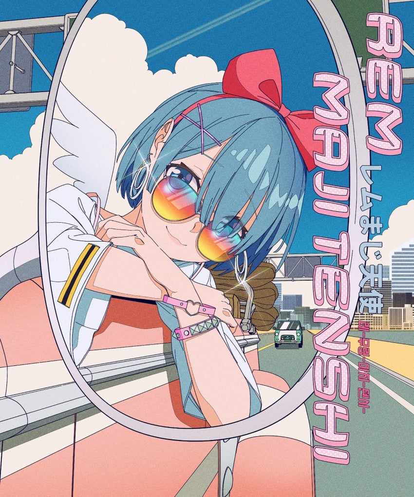 rem (re:zero kara hajimeru isekai seikatsu) drawn by slumcat