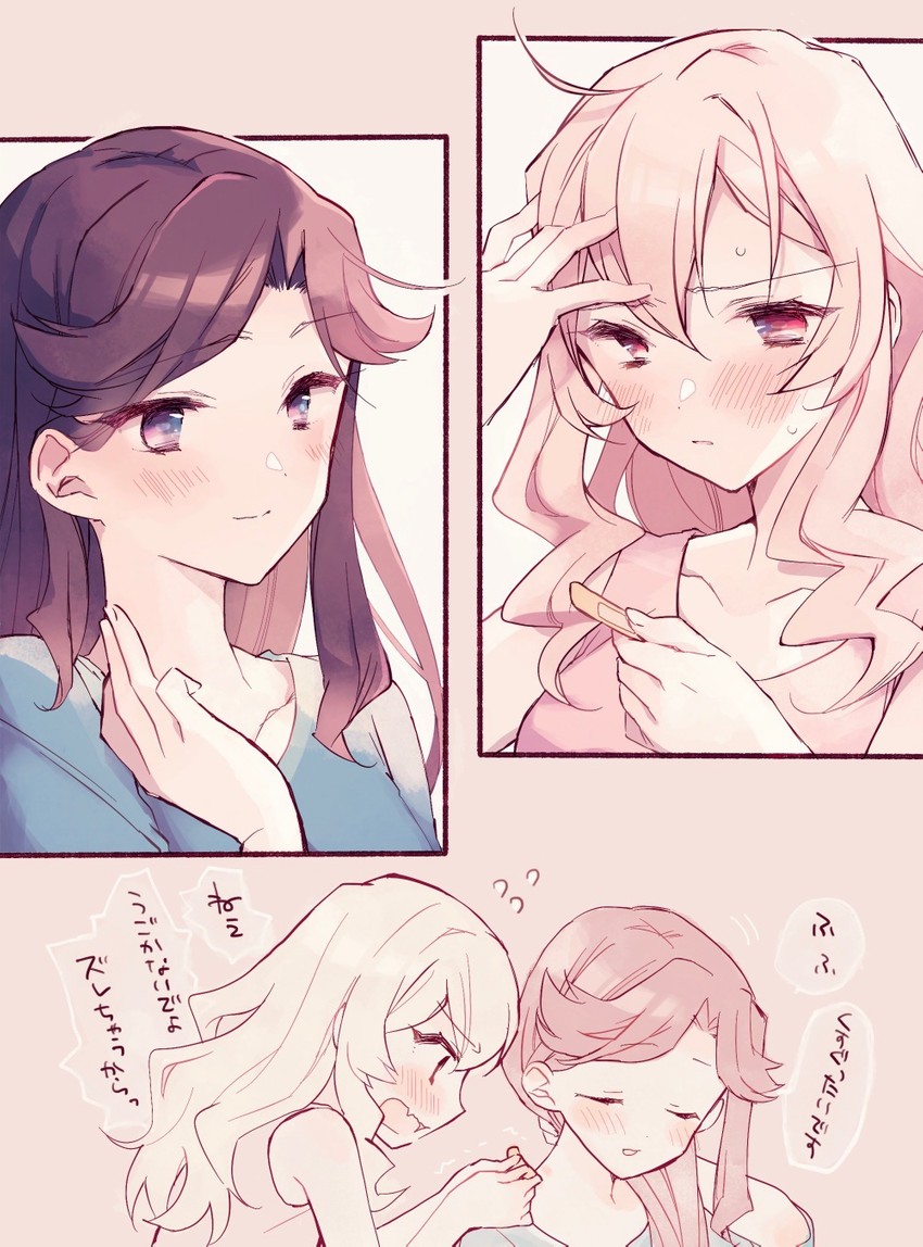 saijou claudine and tendou maya (shoujo kageki revue starlight) drawn by wato_(ko)