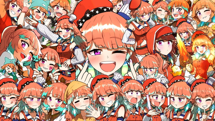 takanashi kiara and kfp employee (hololive and 1 more) drawn by ddolbang