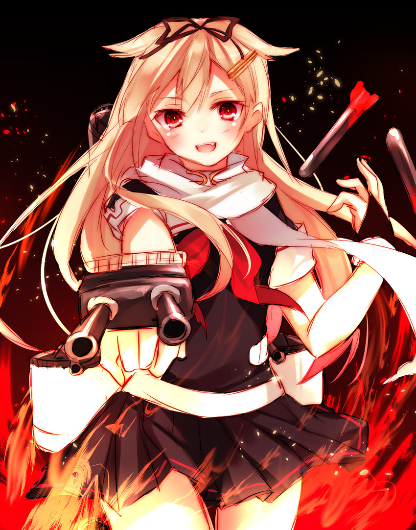 yuudachi and yuudachi kai ni (kantai collection) drawn by toosaka_asagi