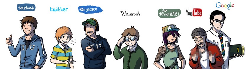 twitter and 7 more drawn by elontirien